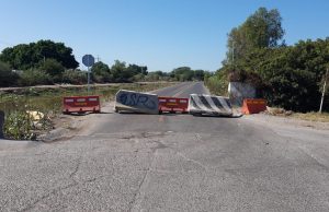 Cierre de carriles de la lateral del canal 7 en Culiacán