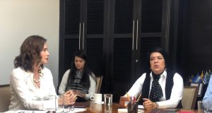 Se reúne Rosy Fuentes con titulares de DIF Nacional y Beneficencia Pública