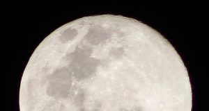 Así se ve la #LunadeNieve