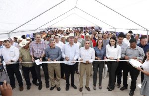 Entregan en Chametla obras de pavimentación por más de 6 mdp