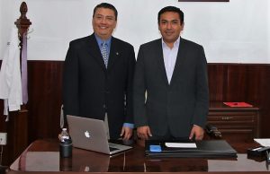 Fortalece lazos Amarildo Bárcenas con delegado del IMSS a favor del sector salud en Pedro Escobedo