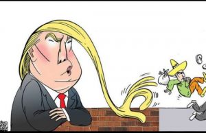 El muro y el petate del muerto