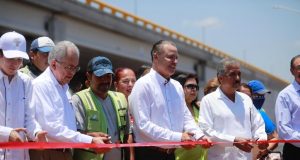 Inauguran Quirino y Jiménez Espriú entronque de “La Costerita”