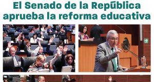 Aprueba el Senado la reforma educativa