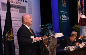 Presenta Rector su segundo informe de labores y propone establecer un Gran Acuerdo Nacional