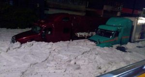 Sorprendente Granizada en Guadalajara, ¡se acumuló hasta un metro de hielo!