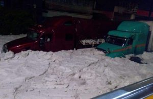 Sorprendente Granizada en Guadalajara, ¡se acumuló hasta un metro de hielo!