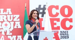 Clausura Rosy Fuentes la Colecta Estatal 2019 de Cruz Roja