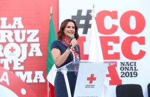 Clausura Rosy Fuentes la Colecta Estatal 2019 de Cruz Roja
