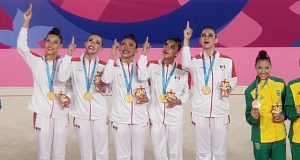 Oro para México en gimnasia rítmica en Lima 2019
