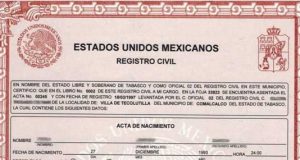 Proponen en el Congreso que actas de nacimiento no pierdan vigencia