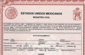 Proponen en el Congreso que actas de nacimiento no pierdan vigencia