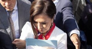 Rosario Robles remitida al penal de Santa Martha Acatitla