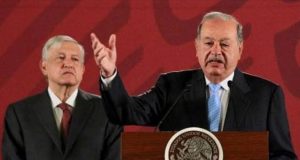 “Economía va a crecer bien y pronto”, dice Slim en la “mañanera”