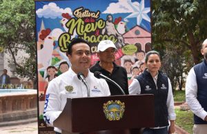 ¡Barbacoa y nieve para todos!