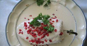 ¿Hamburguesa de chile en nogada?