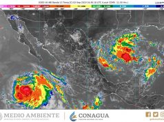 Estas son las tormentas cercanas a las costas mexicanas