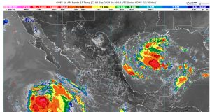 Estas son las tormentas cercanas a las costas mexicanas
