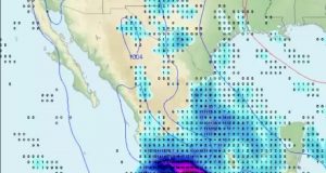 Continúa pronóstico de posible huracán Narda en el Pacífico