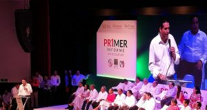 Se reúne plana mayor del PRI en informe de legisladores