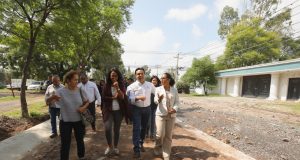 Siguen mejoras en vialidades en Jurica Campestre