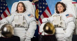 La primer caminata espacial hecha sólo por mujeres
