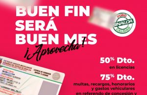 El “Buen Fin” será “Buen Mes” para descuentos en trámites vehiculares
