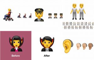 Apple rediseña sus emojis; ahora son incluyentes y neutros