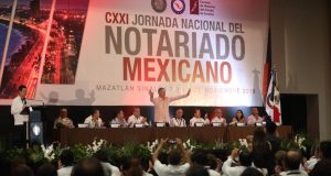 Inaugura Quirino Congreso Nacional del Notariado Mexicano