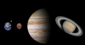Hoy los planetas se alinean: Mercurio, Venus, Júpiter, Saturno y la Luna