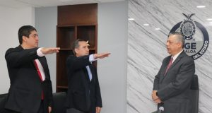 Cruz Alejandro Flores Salazar rinde protesta como titular de la Fiscalía Especializada en Atención de Delitos Electorales