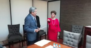 Gabriela Inzunza rinde protesta como titular de Cepavif