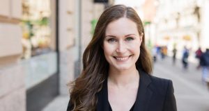 Ella es la primera ministra de Finlandia y apenas tiene 34 años