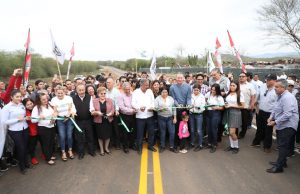 Inaugura Quirino carretera de La Pitahayita que conecta norte y oriente de Culiacán