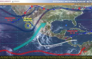 Frente frío 38 podría causar la octava tormenta invernal