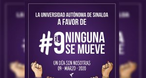 La UAS a favor de ¡EL NUEVE NINGUNA SE MUEVE! y de legislación sobre abuso sexual