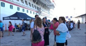 Arriban dos cruceros turísticos a Mazatlán con 6 mil 509 visitantes