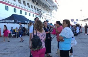 Arriban dos cruceros turísticos a Mazatlán con 6 mil 509 visitantes