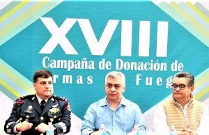 Armas por celulares, arranca Campaña de Donación de Armas de Fuego en Culiacán