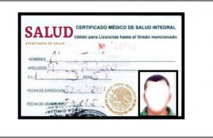Certificado de salud integral