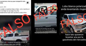 Es falsa la información sobre camioneta blanca que secuestró jovencita: SSP