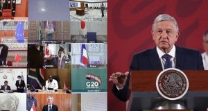 AMLO solicita al G20 no cerrar fronteras y que controlen venta de medicamentos