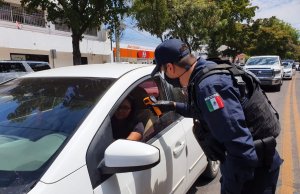 Instalan 20 filtros sanitarios para frenar contagios de coronavirus