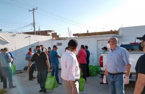 Entrega el ISIC 200 despensas a músicos populares sin empleo por COVID-19