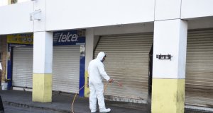 Realizan intensa jornada de limpieza en el Garmendia ante advertencia de coronavirus