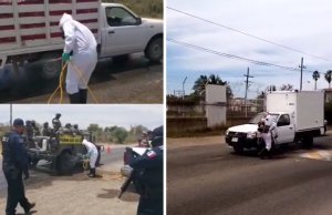 Instala la SSPyTM 4 puntos de sanitización de vehículos en Culiacán