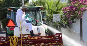 Concluye primera etapa de sanitización en colonias de Culiacán