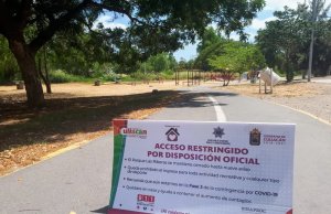 Continúa restricción de acceso a espacios públicos como parque “Las Riberas”