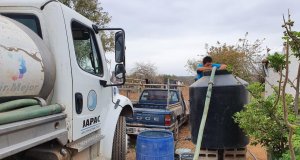 Atienden a 28 comunidades por estiaje en Culiacán