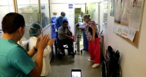 Luego de dos semanas hospitalizado, pescador vence al Covid-19